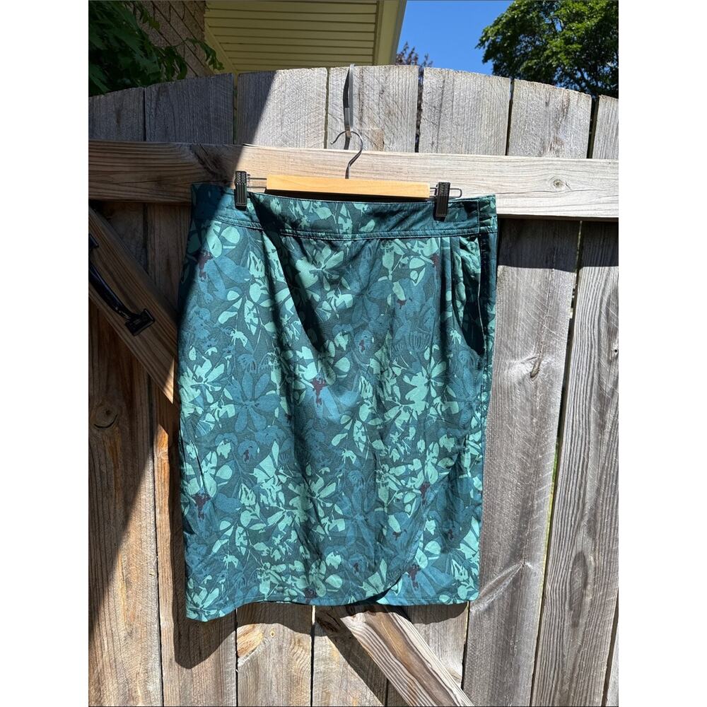 RipSkirt Hawaii: The Original Wrap Skirt Length 3 Green Teal - Picture 2 of 4